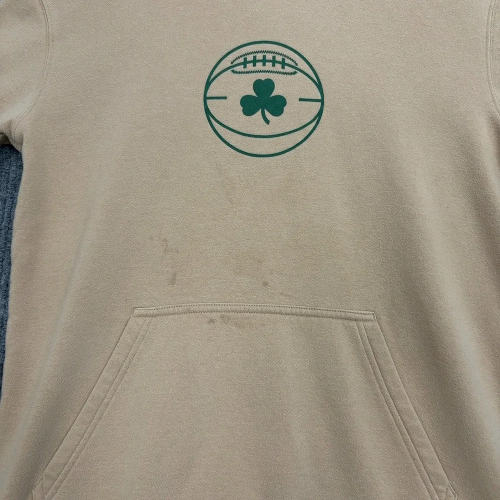Nike Hoodie Boston Celtics Youth XL Tan NBA City Edition Basketball‎ Pullover